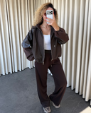 Orijinal Marka Model Takım T4046 - (Kahve)