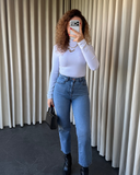 Dik Yaka Ebru Bluz B4104